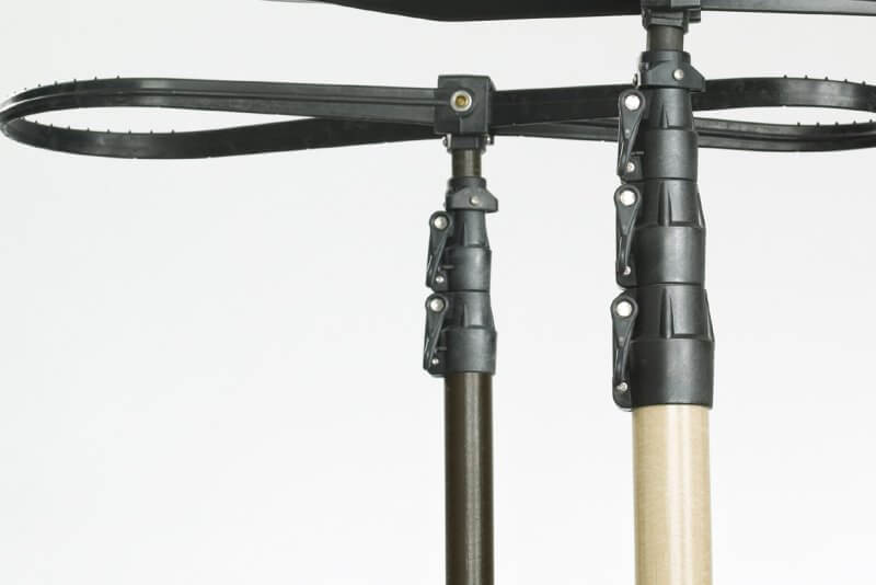 Camouflage net support poles for MSCN and ULCANS systems